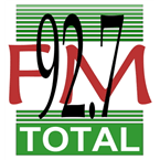 92.7 FM Total logo