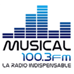 Musical 100.3 FM logo
