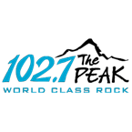 102.7 The Peak logo
