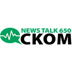 650 CKOM News Talk Sports logo