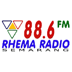 88.6 Rhema FM logo