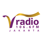 V Radio Jakarta logo