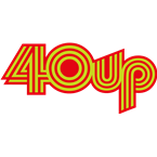 40UP Radio logo