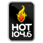 Hot FM 104.6 logo