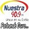 NUESTRA 90.9 FM logo