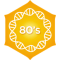 Positively 80's logo