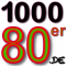 1000 80er logo