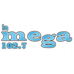 La Mega 102.7 logo