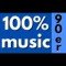 100%music - 90er logo