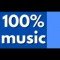 100%music logo