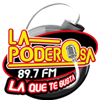 La Poderosa 89.7 logo