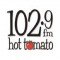 102.9 FM Hot Tomato logo