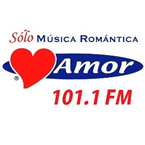 AMOR 100.1 logo