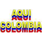 Aquí Colombia logo