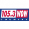 105.3 WOW Country logo