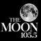 105.5 The Moon logo