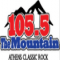 105.5 The Mountain logo
