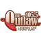 105.5 The Outlaw logo
