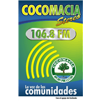 EMISORA COMUNITARIA COCOMACIA STEREO 106.8 logo