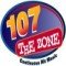 107 The Zone logo
