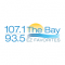 107.1 & 93.5 The Bay logo