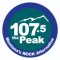 107.5 The Peak logo