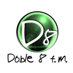 Radio Doble 8 - D8 logo
