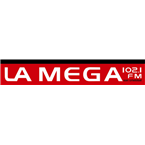 La Mega 102.1 FM logo