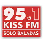 95.1 Kiss FM logo