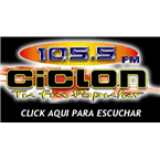 Ciclon 105.5 logo