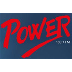 Power 103.7 FM logo