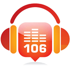 Radio Frecuencia106 FM 106.5 Escobar logo