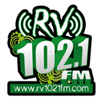 RV 102.1 FM logo