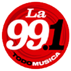 La 99.1 FM logo