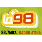 La 98 RadioLatina logo