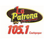 Radio La Patrona 105.1 f.m. logo