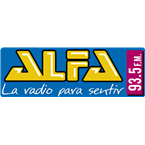 Alfa 93.5 FM logo