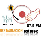 Restauracion Estereo 87.9 logo