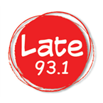 Late 93.1 FM logo