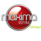 Máxima Chiriquí 91.7 logo