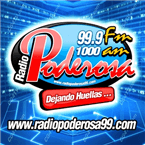 RADIO PODEROSA 99.9FM 1000AM logo