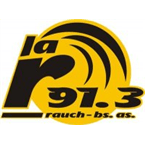 La R 91.3 FM logo