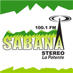 Sabana Stereo 100.1 FM logo