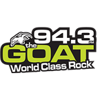 94.3 The GOAT logo