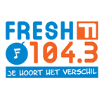 Fresh FM 104.3 logo