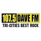 107.5 DAVE Rocks logo