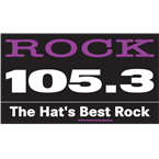 105.3 ROCK logo