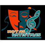 Notas artísticas radio logo