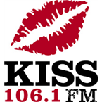 106.1 Kiss FM logo