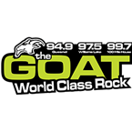 97.5 The GOAT logo